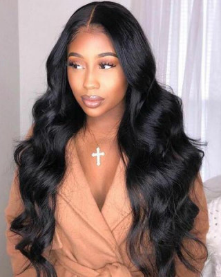 virgin indian hair wig 360 lace front body wave virgin human hair wigs