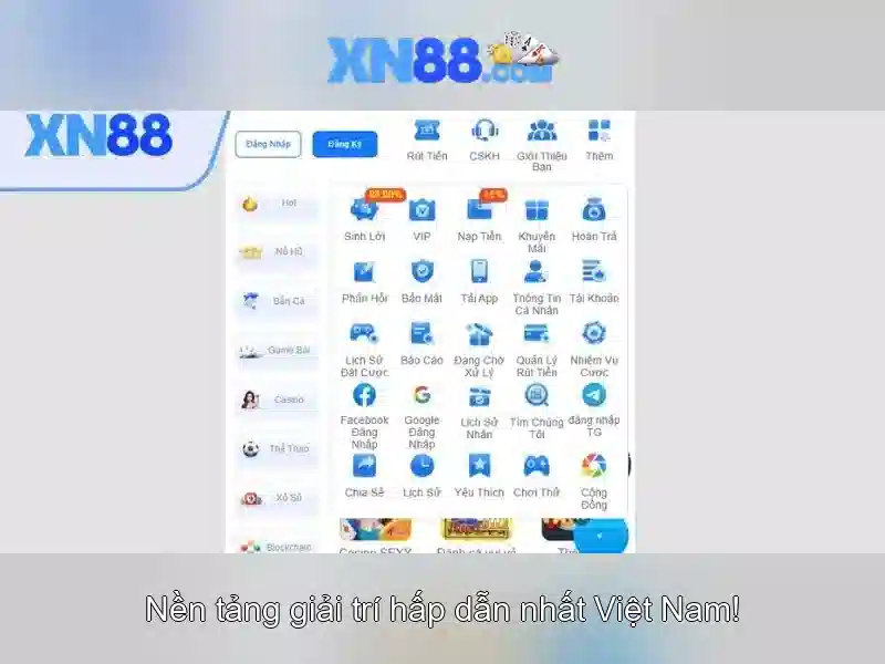 xn88: Khám phá nền tảng giải trí trực tuyến Giao diện nhà cái hoàn hảo
