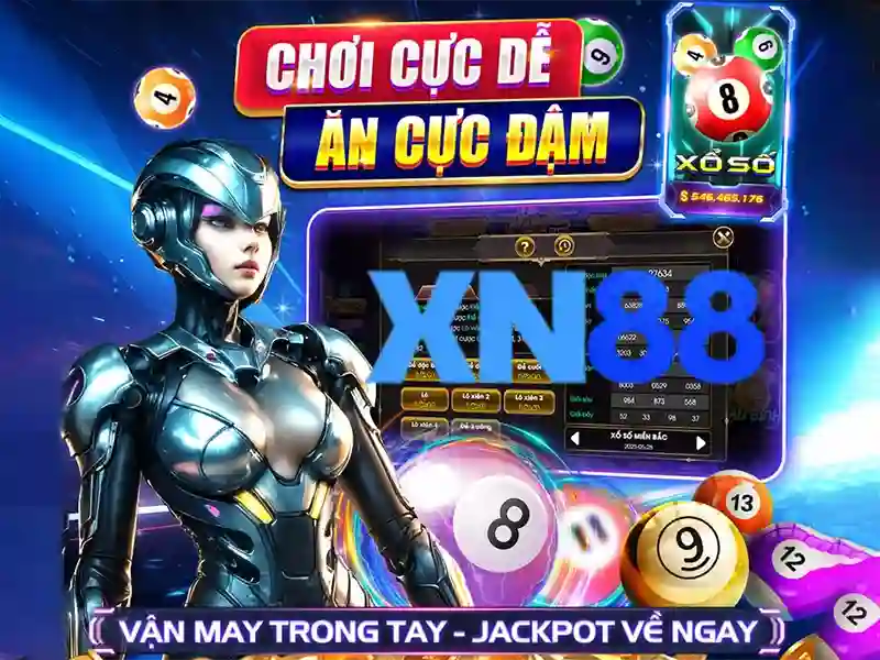 Giao diện trang chủ sảnh game XN88 với nhiều trò chơi hấp dẫn